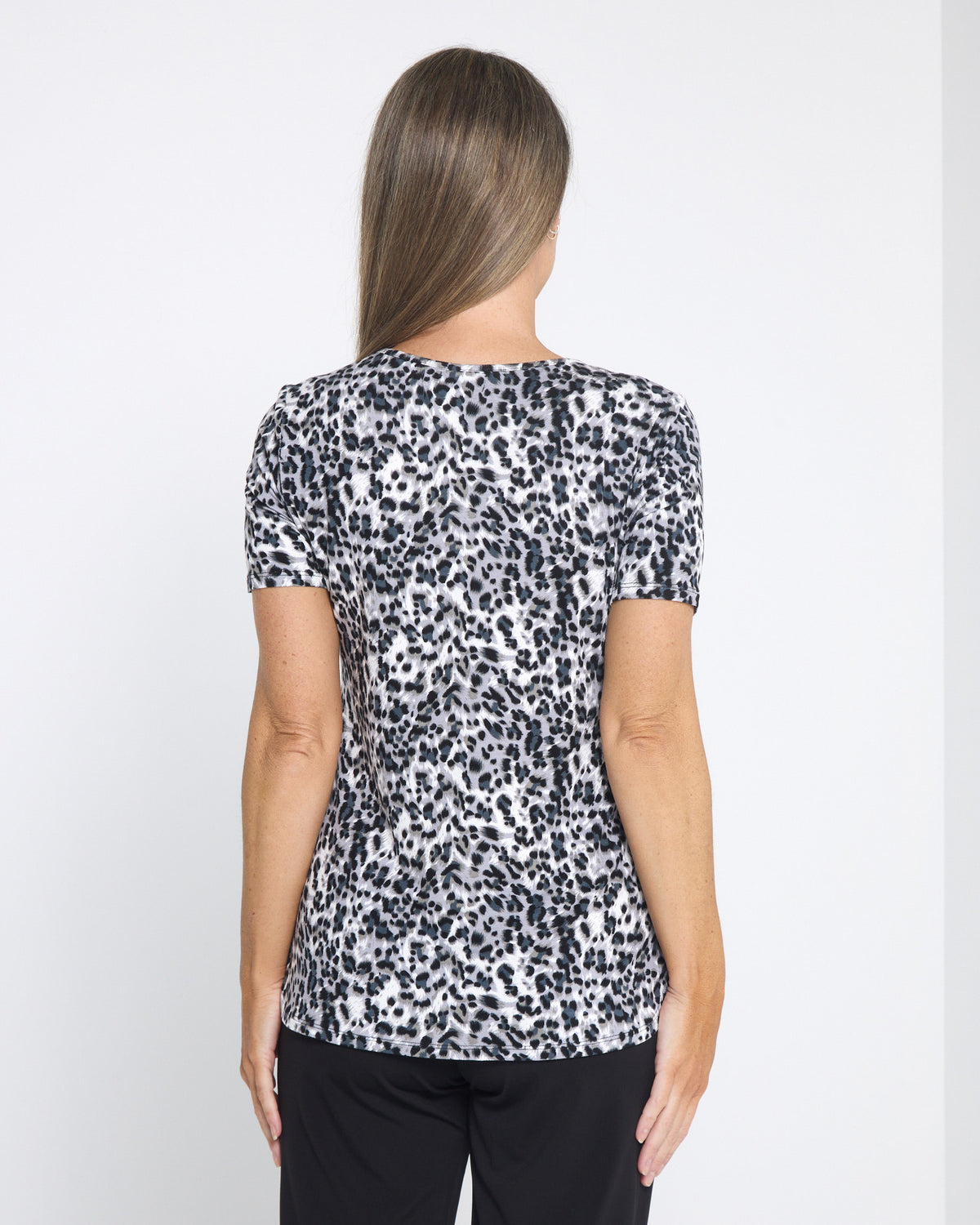 Postage Tee - Silver Animal