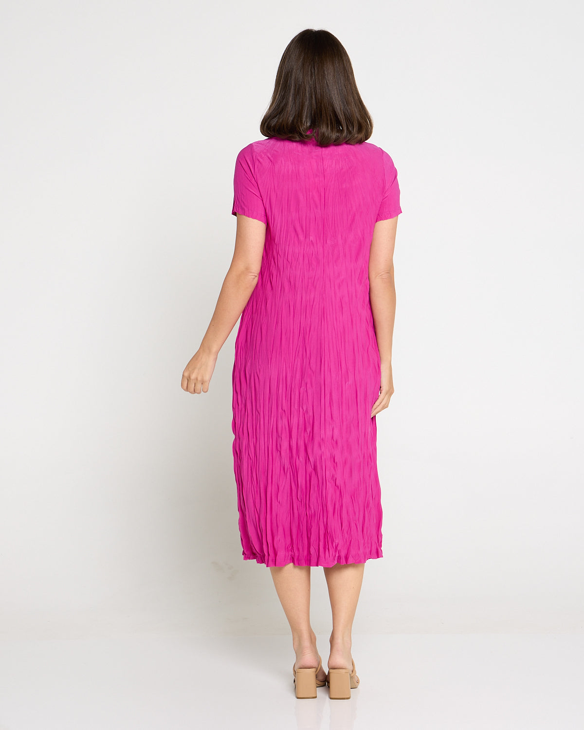Stella Dress - Hot Pink