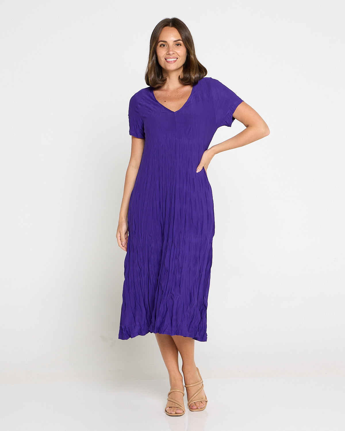 Stella Dress - Purple