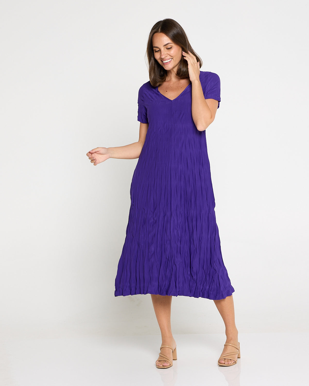 Stella Dress - Purple