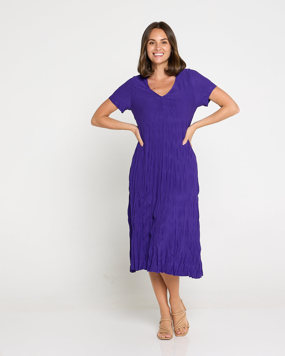 Stella Dress - Purple