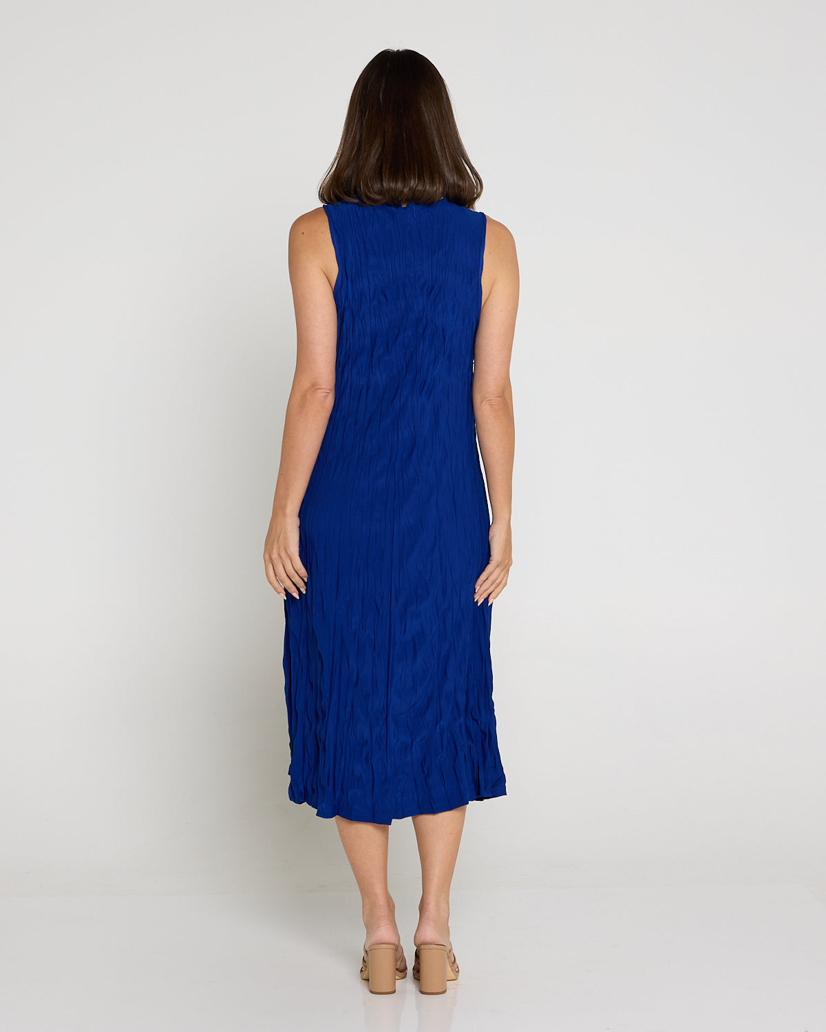 Stella Sleeveless Dress - Electric