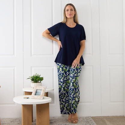 Swing Scoop Top - Navy