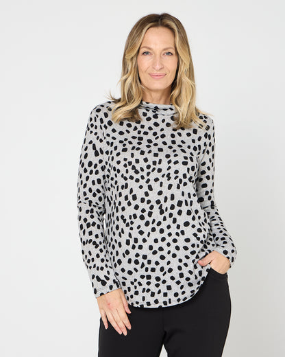 Tallarook Top - Black Spot
