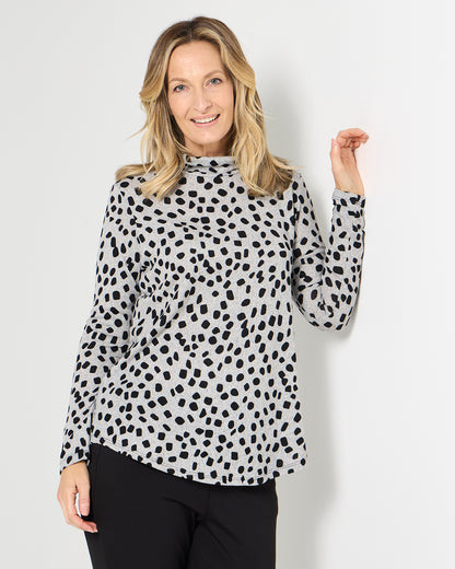 Tallarook Top - Black Spot