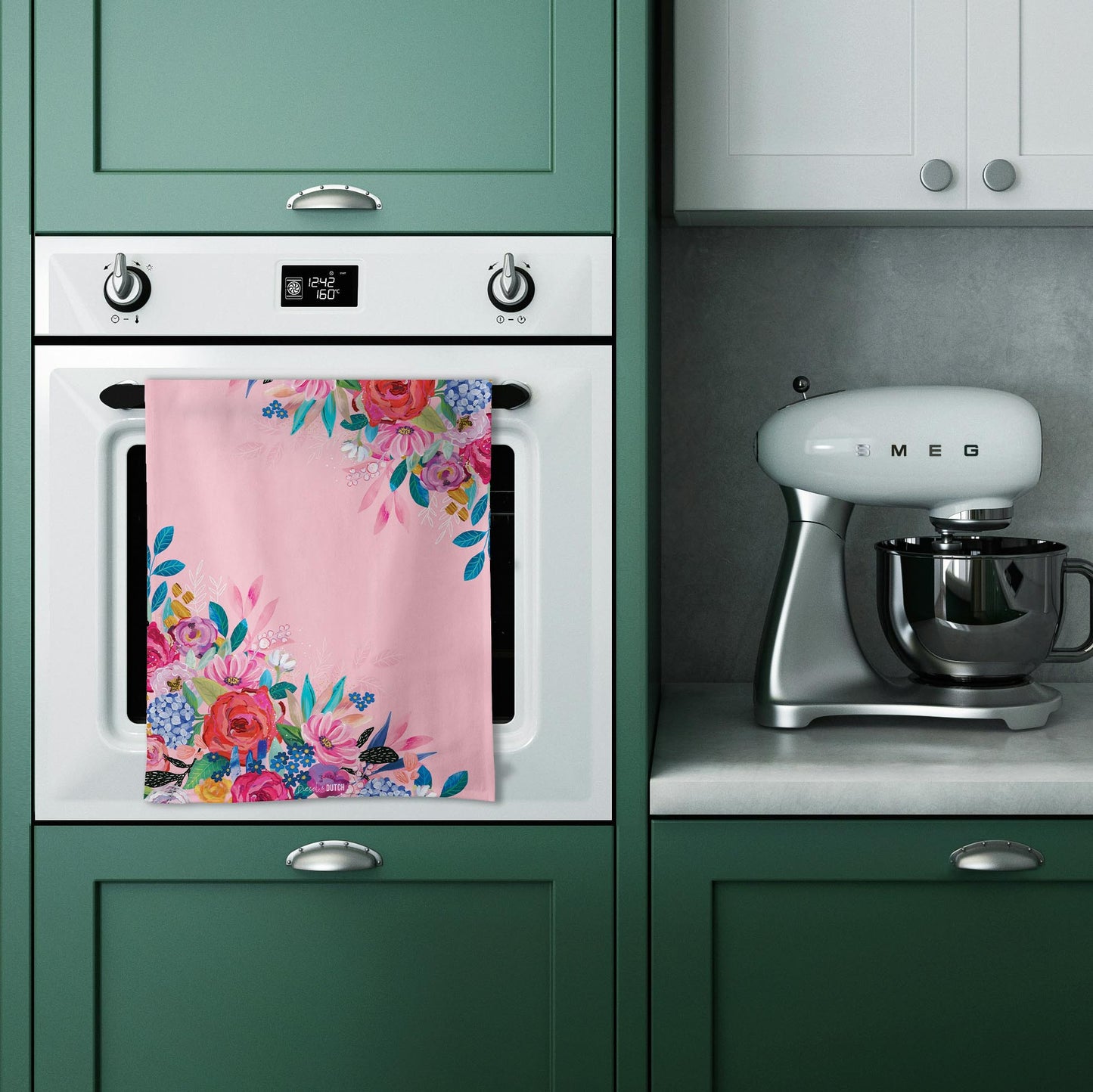 Wildflowers Microfibre Tea Towel