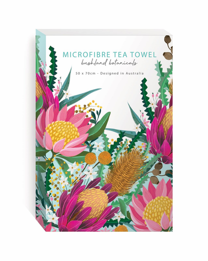Microfibre Tea Towel - Bushland Botanical