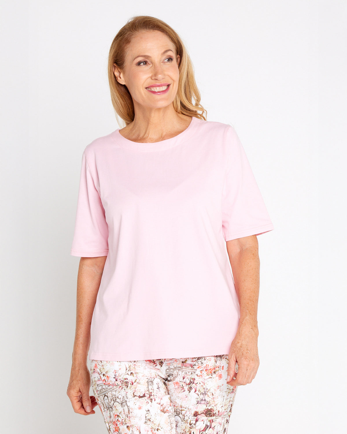 The Essential Tee - Baby Pink