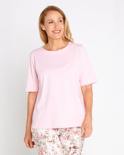The Essential Tee - Baby Pink