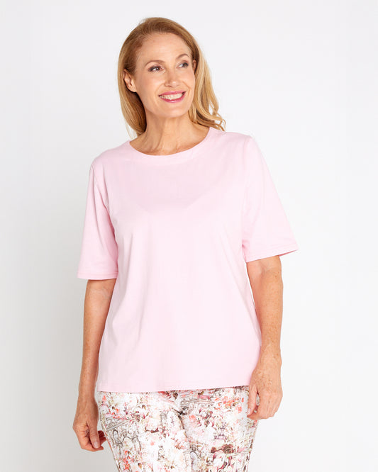The Essential Tee - Baby Pink
