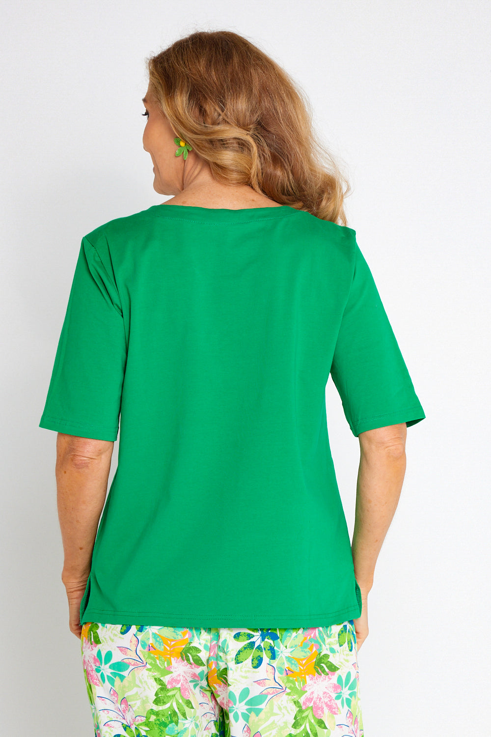 The Essential Tee - Emerald