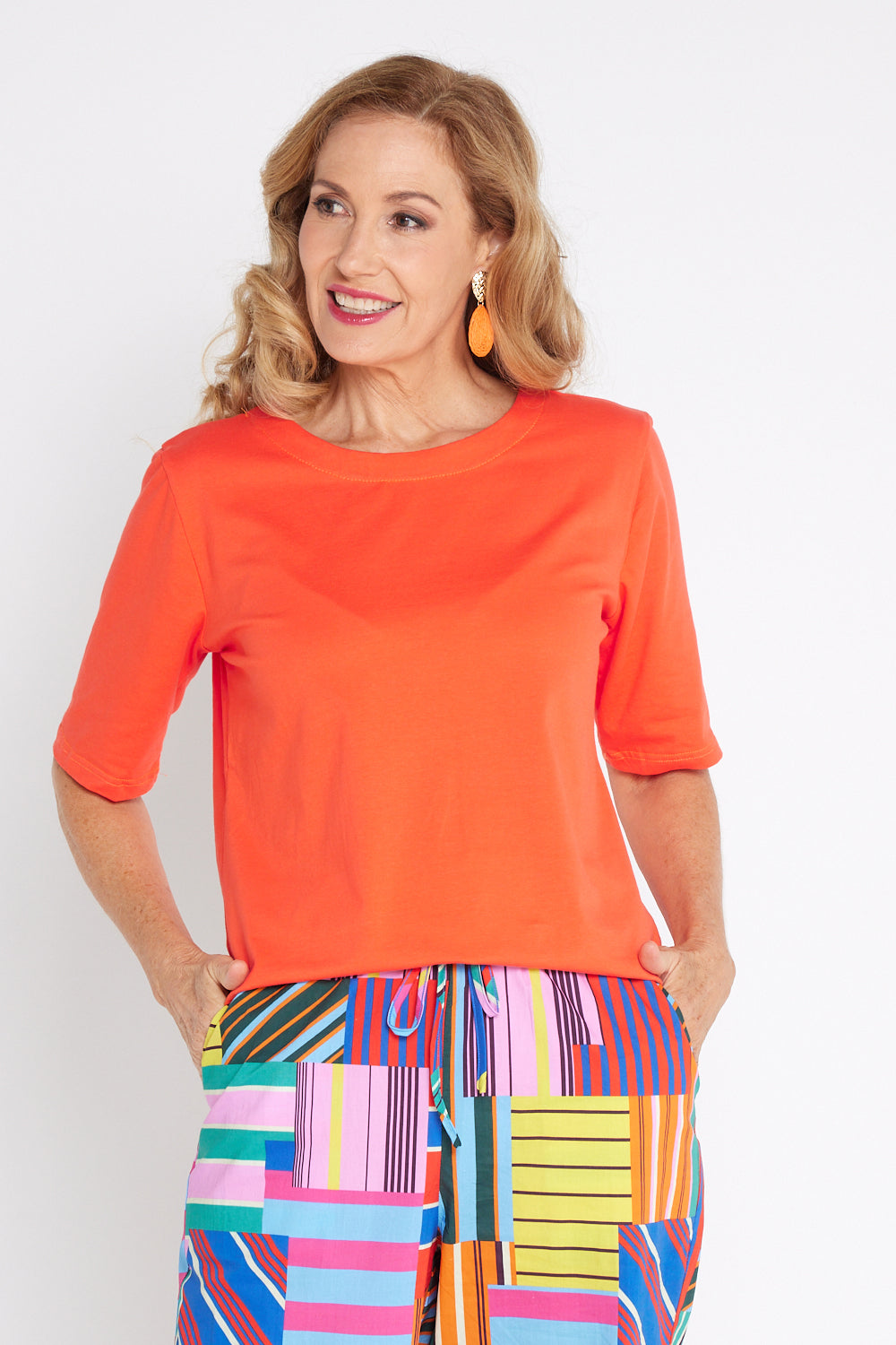 The Essential Tee - Orange