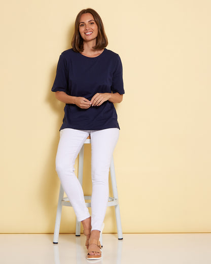 The Essential Tee - Navy