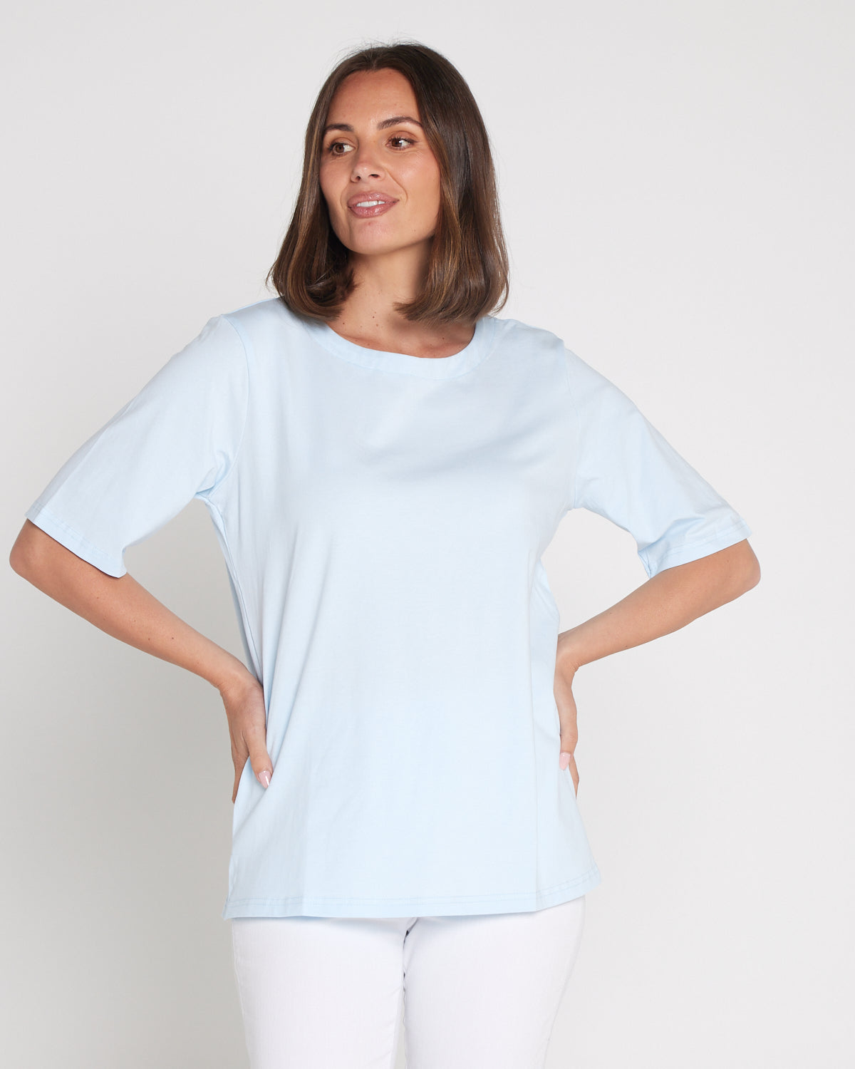 The Essential Tee - Pale Blue