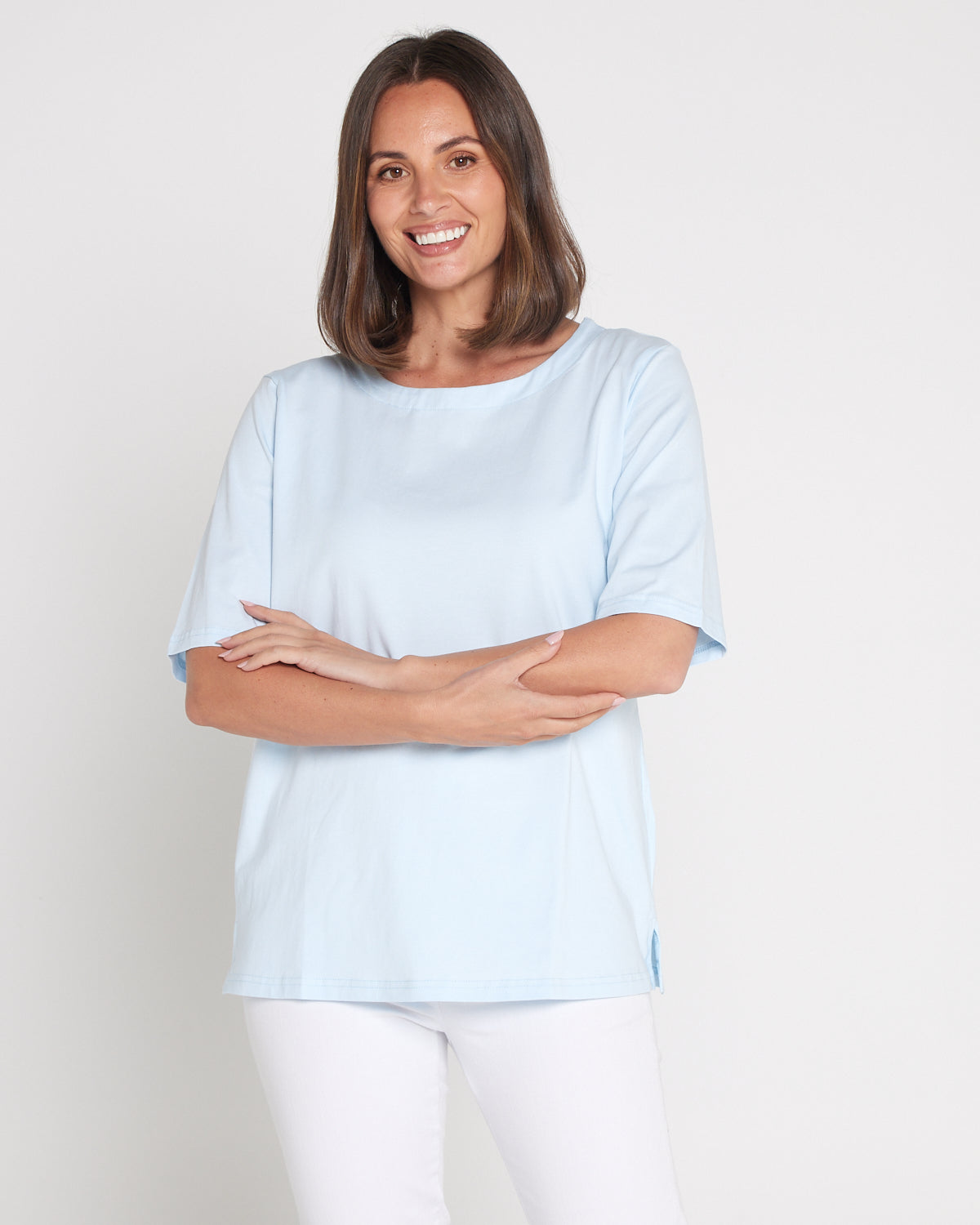 The Essential Tee - Pale Blue