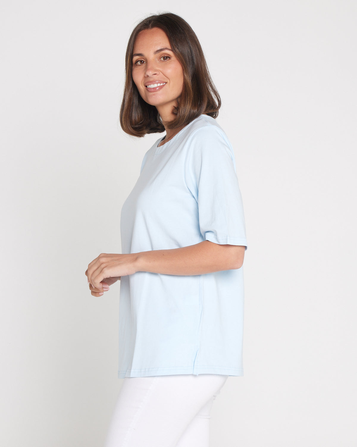 The Essential Tee - Pale Blue