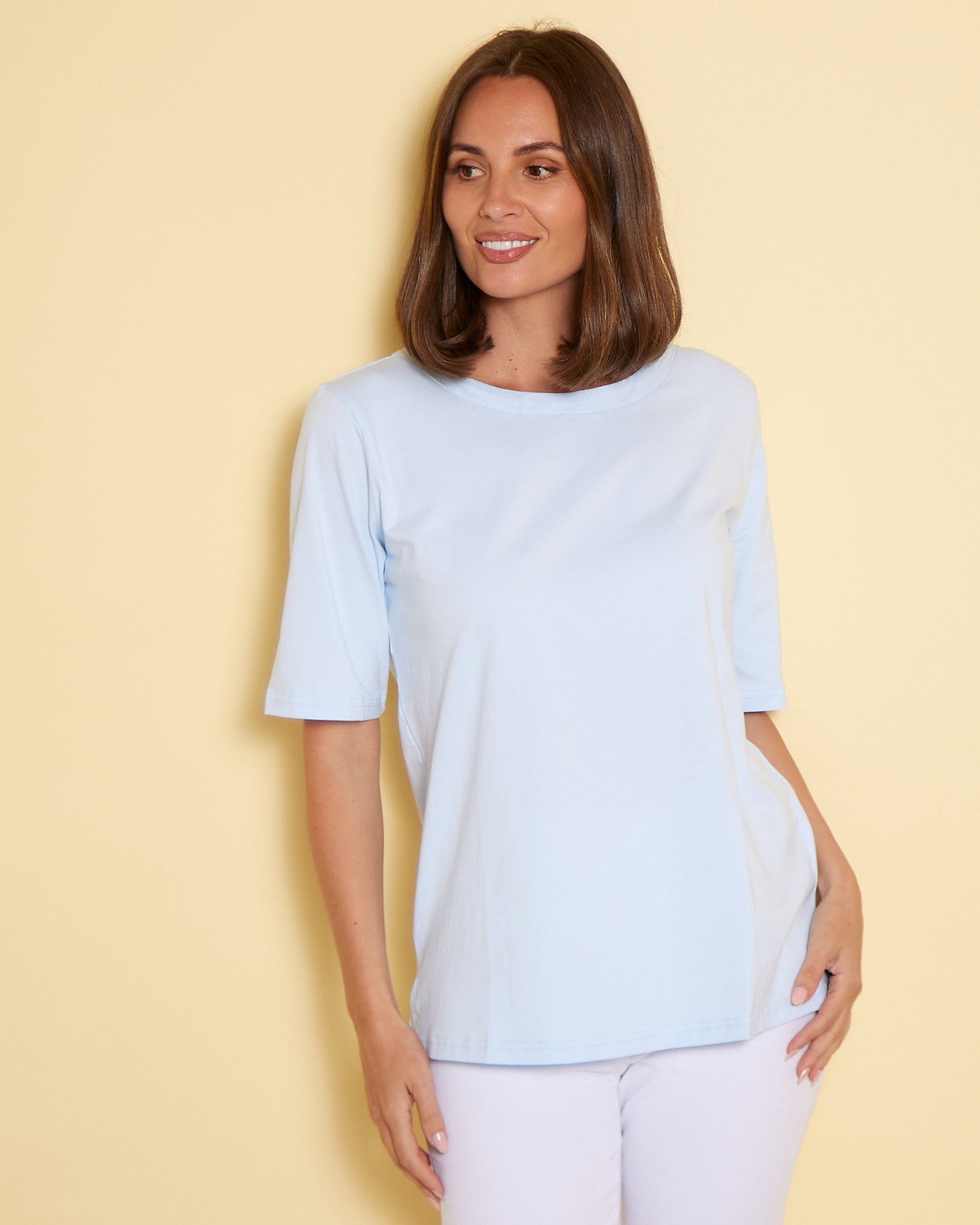 The Essential Tee - Pale Blue