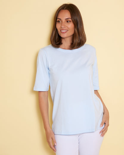 The Essential Tee - Pale Blue