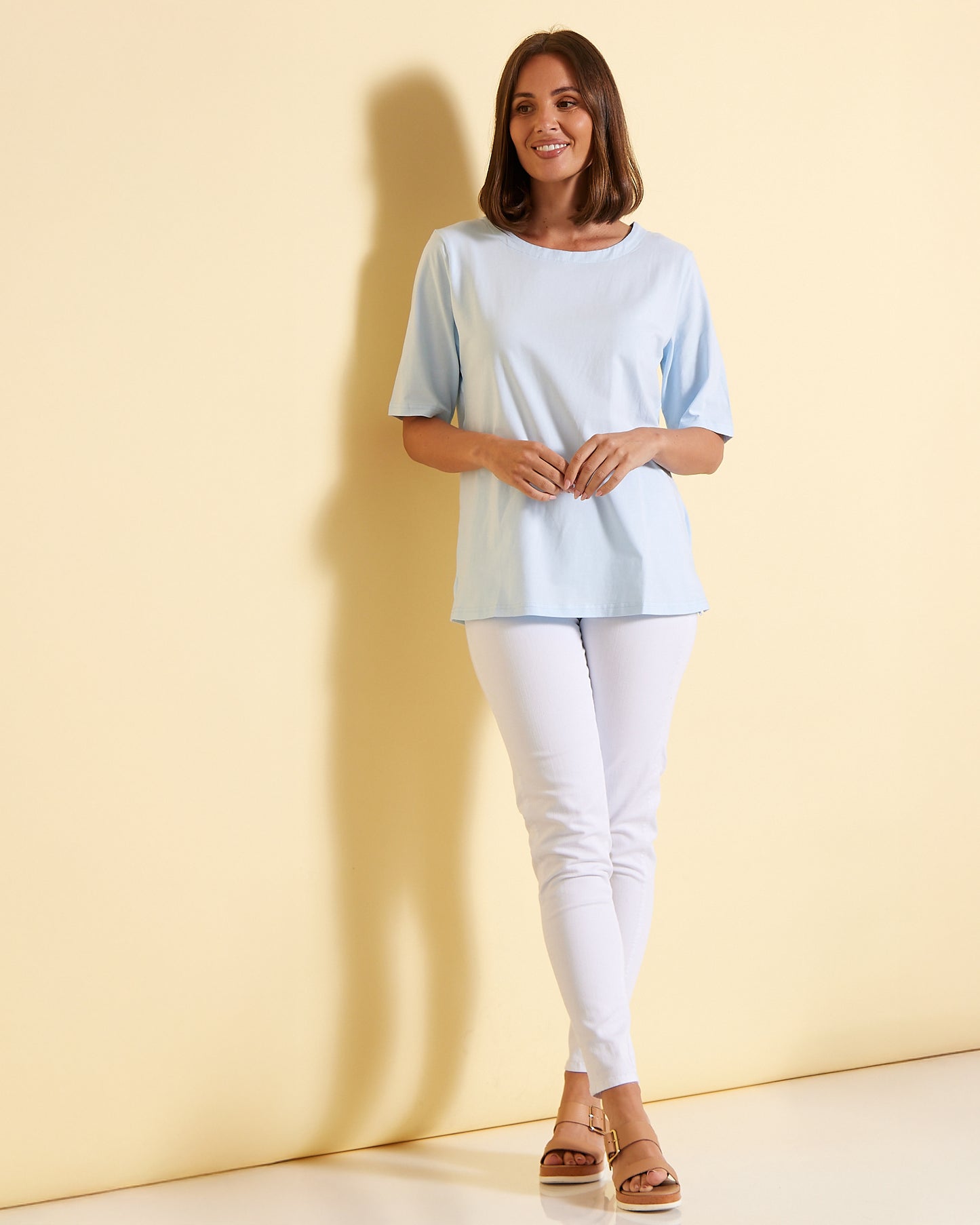 The Essential Tee - Pale Blue