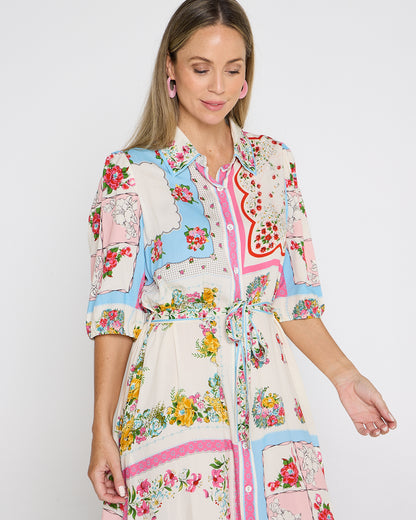 Mallory Shirt Dress - Perfect Picnic