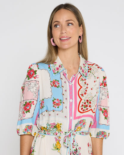 Mallory Shirt Dress - Perfect Picnic