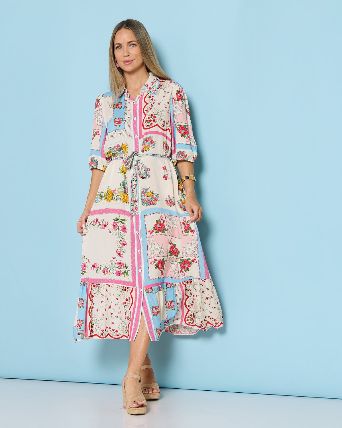 Mallory Shirt Dress - Perfect Picnic