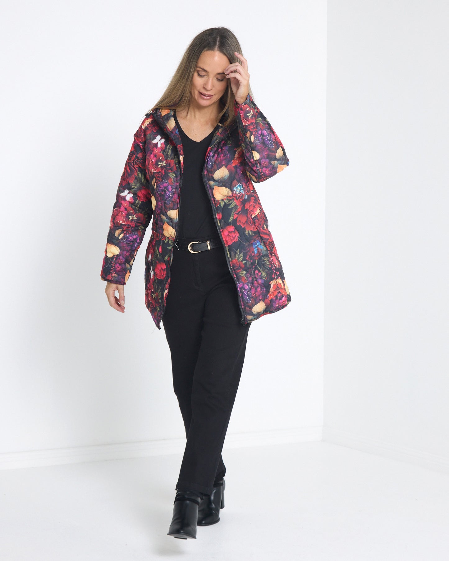Livingstone Jacket - Midnight Bloom