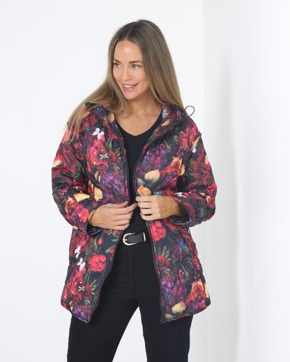 Livingstone Jacket - Midnight Bloom