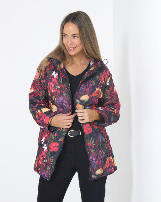 Livingstone Jacket - Midnight Bloom