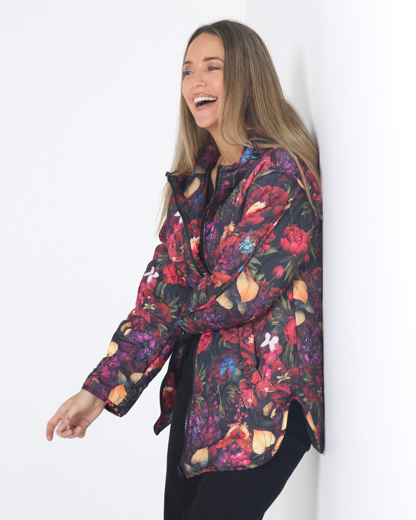 Livingstone Jacket - Midnight Bloom
