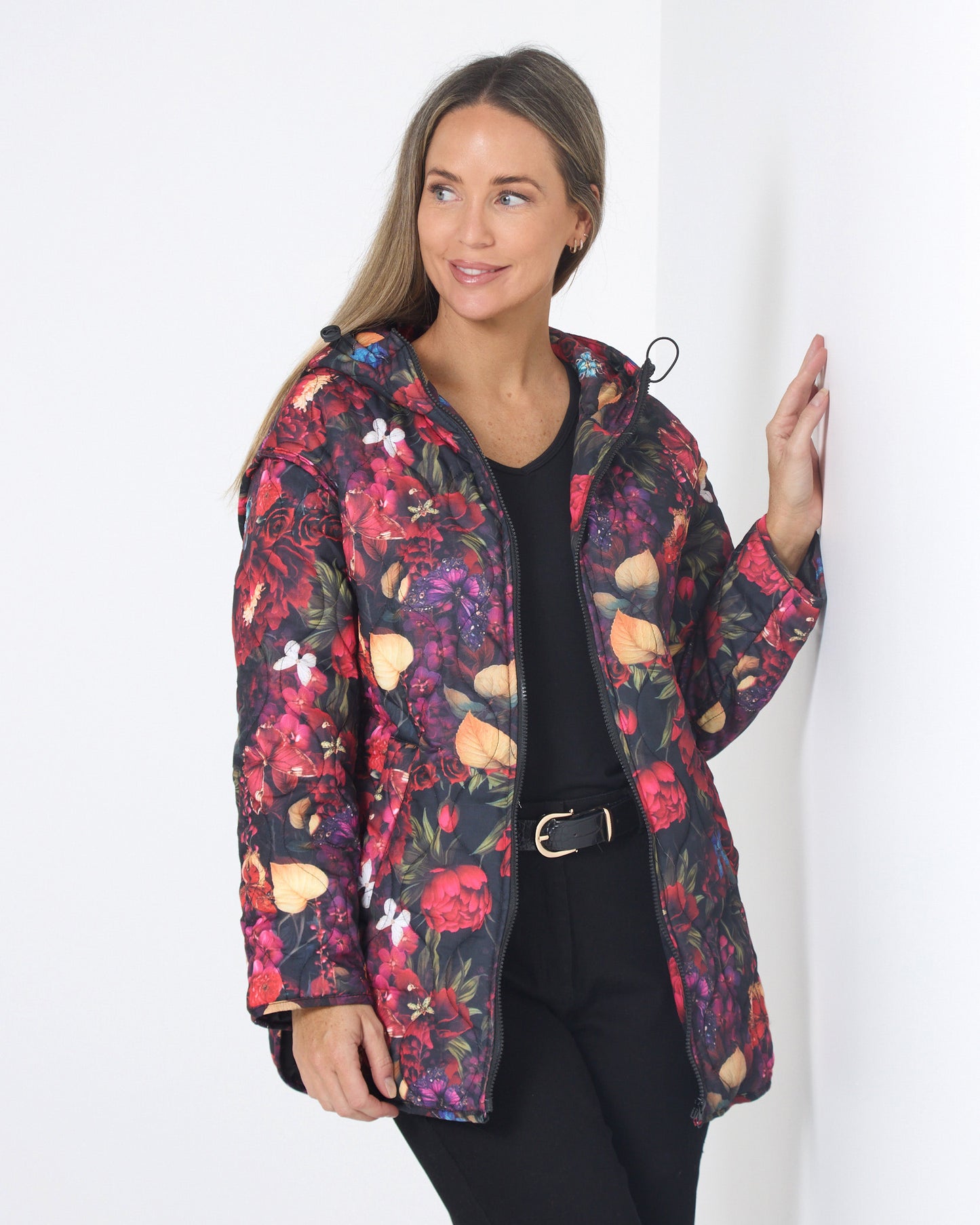Livingstone Jacket - Midnight Bloom