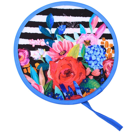 Eco-Friendly Midnight Garden Twist Fan