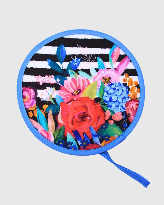 Eco-Friendly Midnight Garden Twist Fan