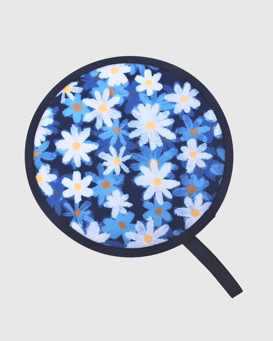 Eco-Friendly Blue Daisy Fields Twist Fan