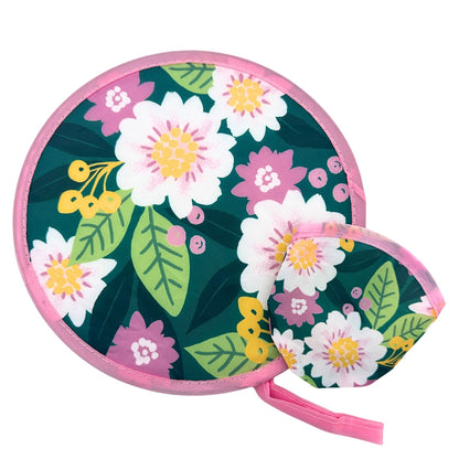 Eco-Friendly Spring Blossom Twist Fan