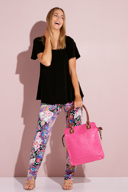 New York Tote Bag - Rose/Pink