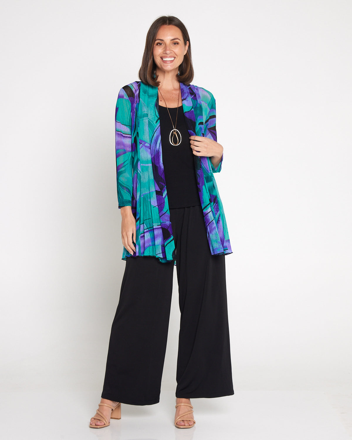 Naomi Mesh Jacket - Fluorite Prism