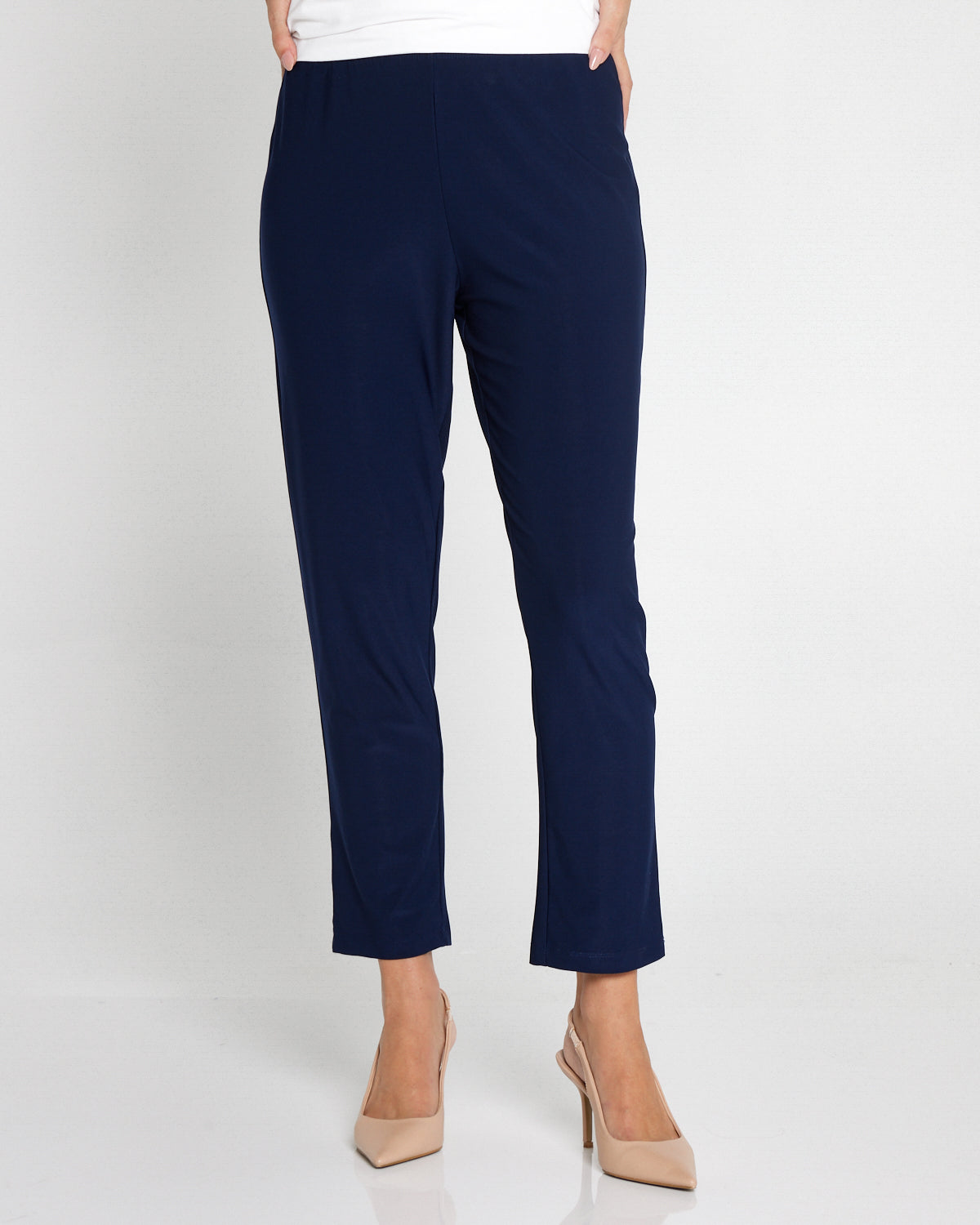 The Essential Petite Pant - Navy