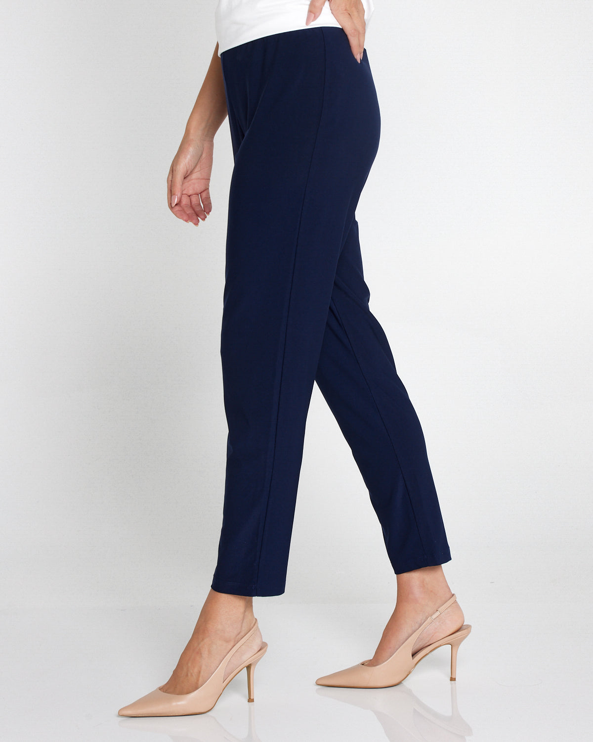 The Essential Petite Pant - Navy