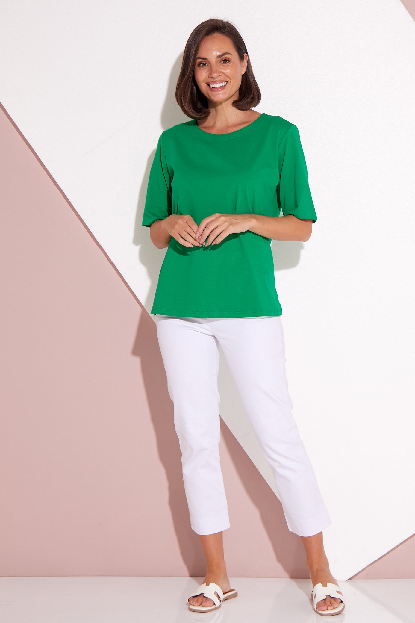 The Essential Tee - Emerald