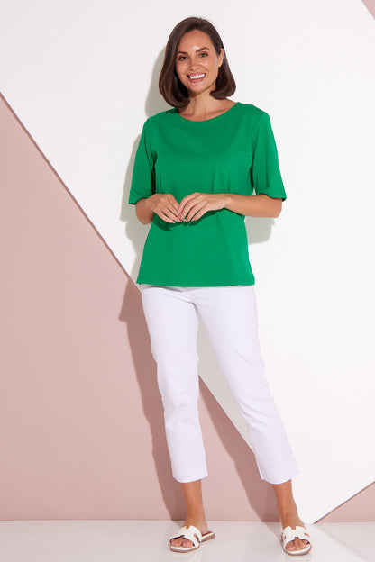 The Essential Tee - Emerald