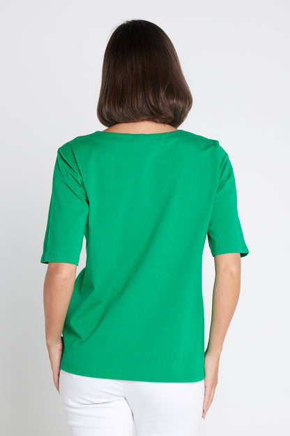 The Essential Tee - Emerald