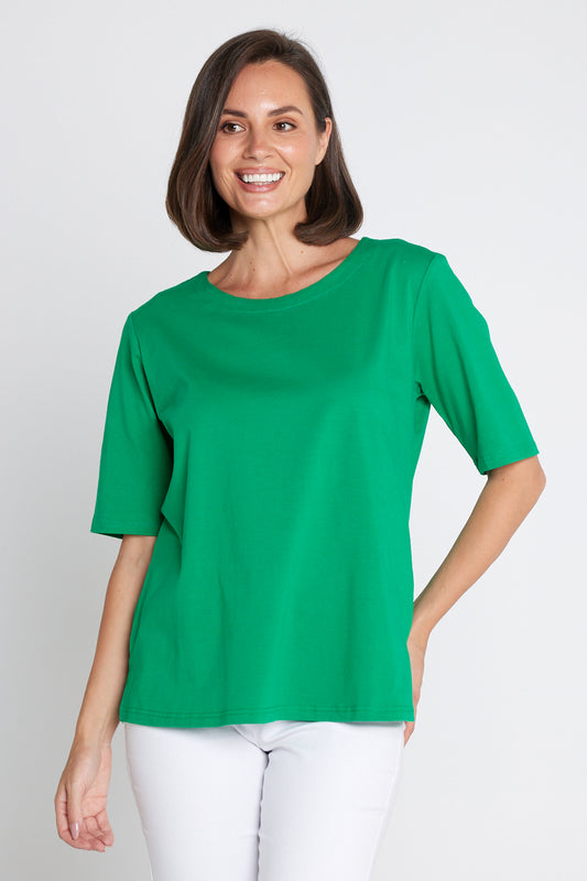 The Essential Tee - Emerald