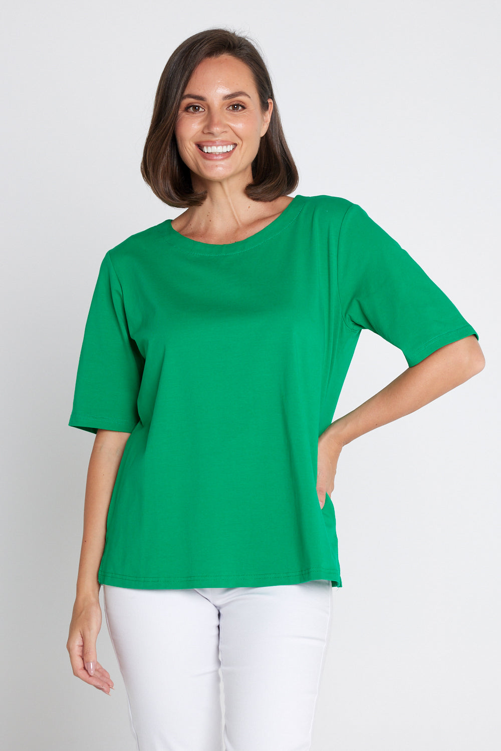 The Essential Tee - Emerald