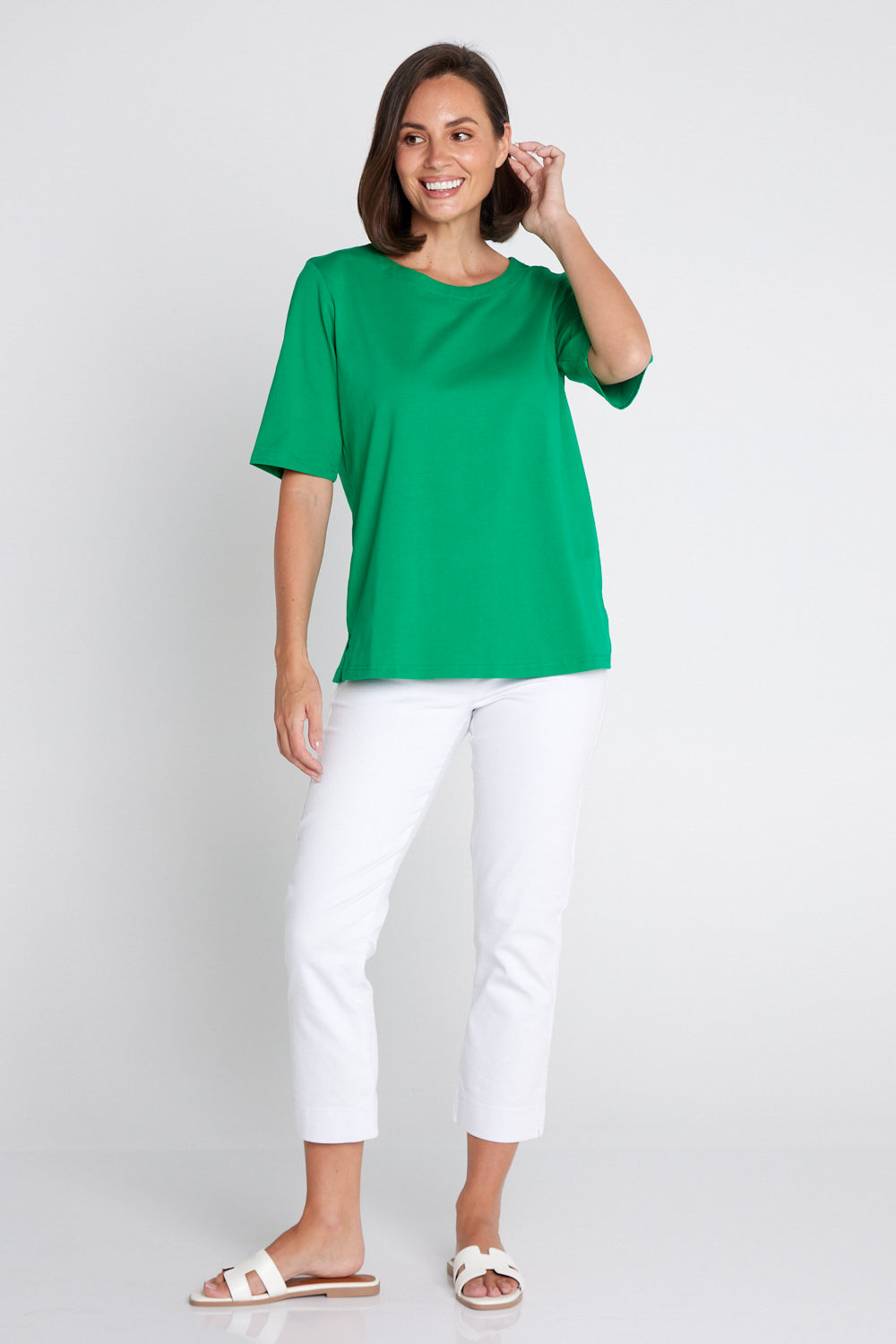 The Essential Tee - Emerald