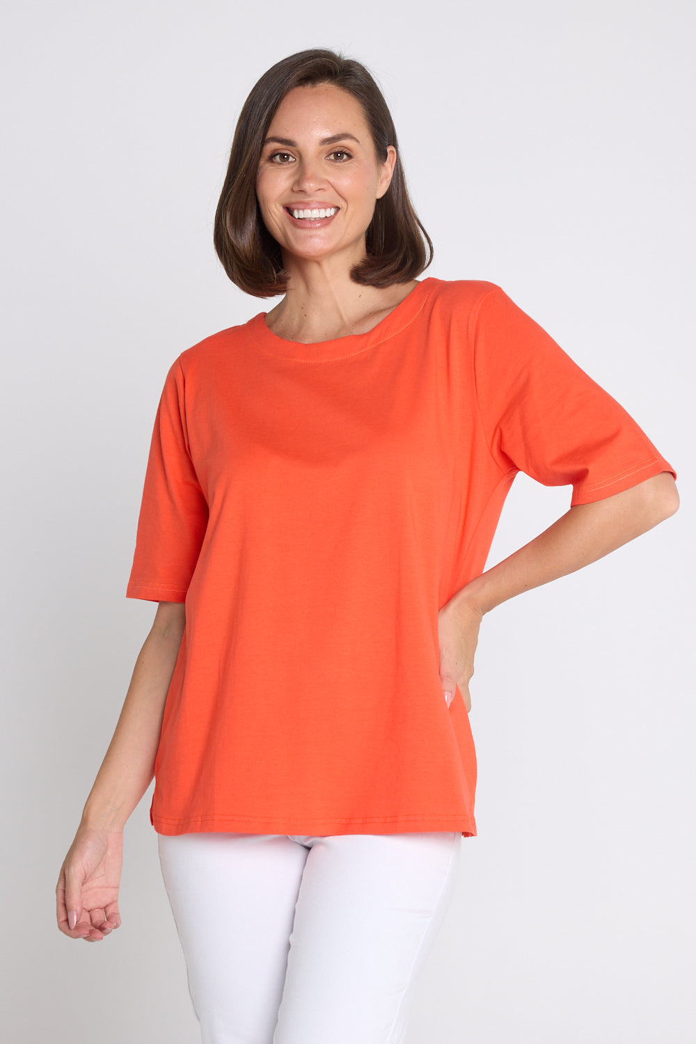 The Essential Tee - Orange