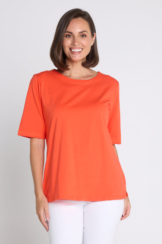 The Essential Tee - Orange