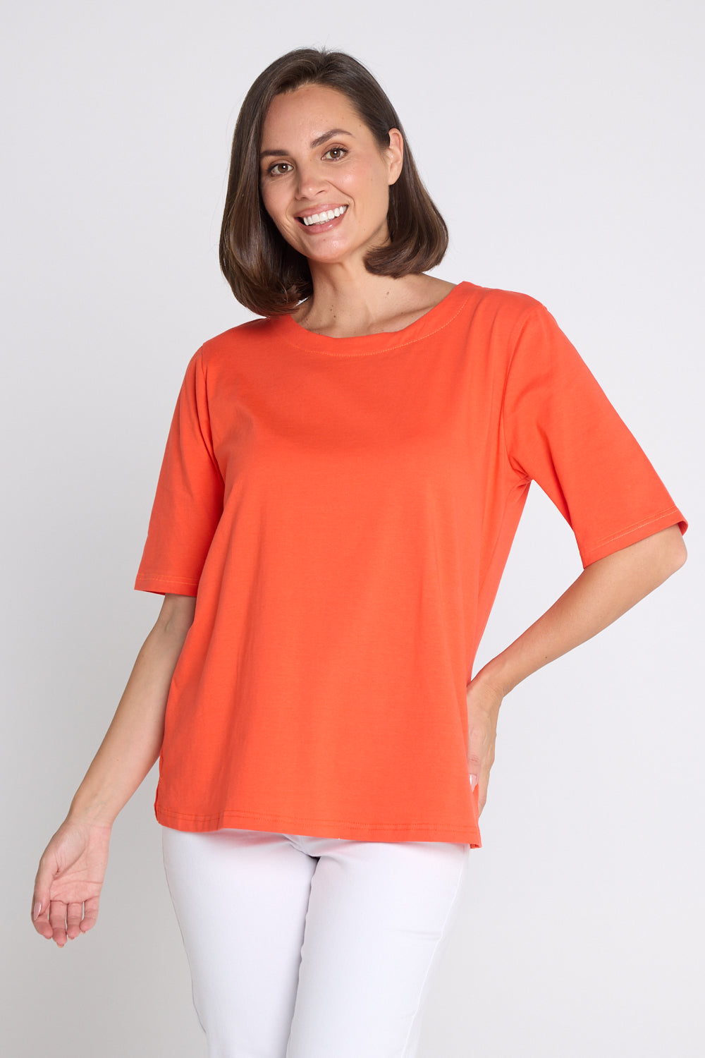 The Essential Tee - Orange