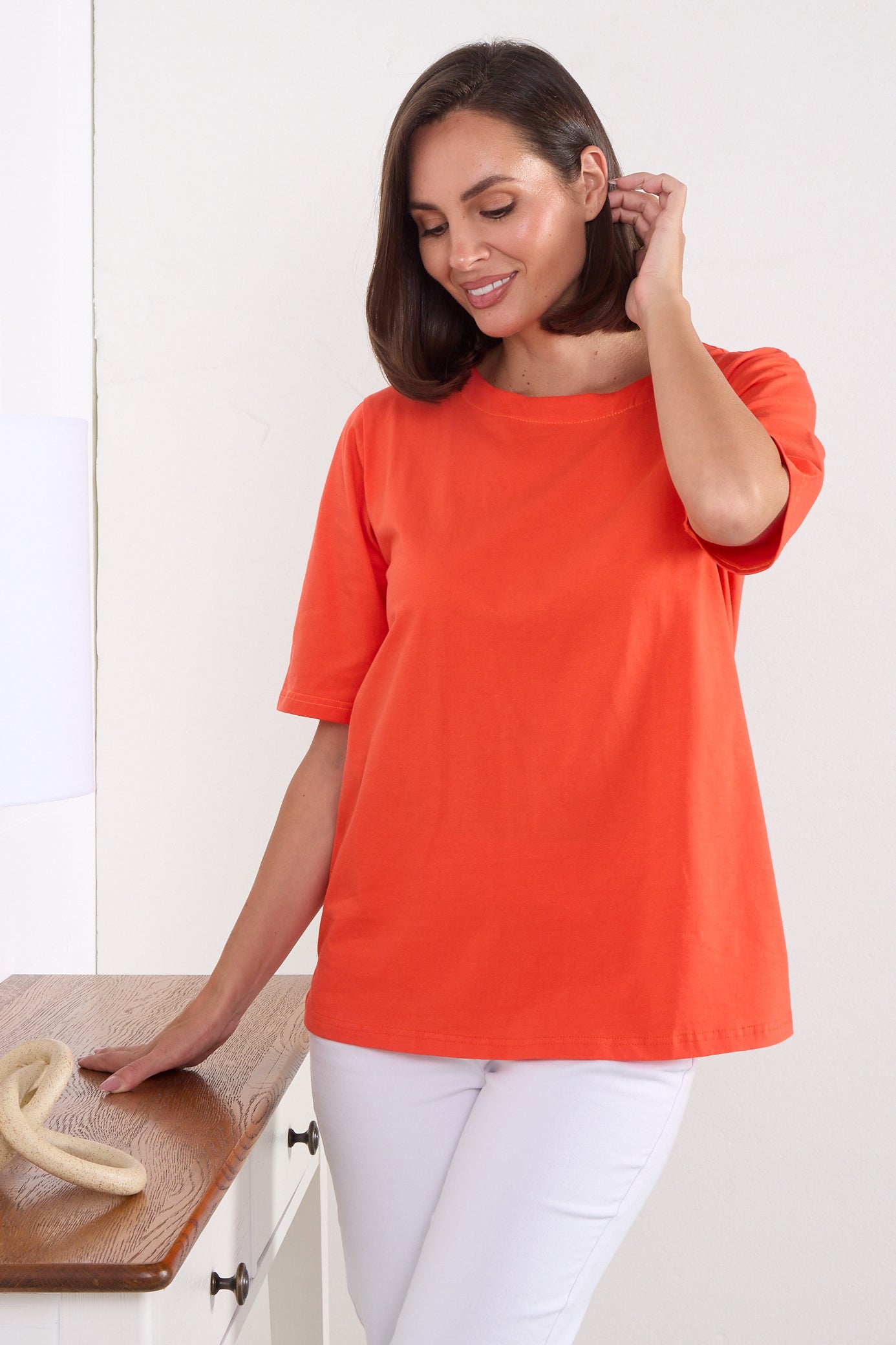 The Essential Tee - Orange