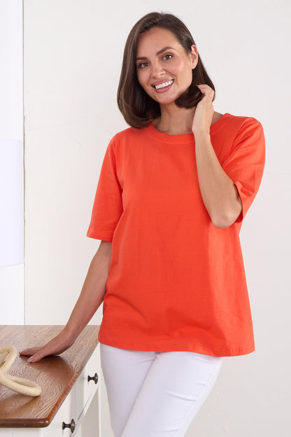 The Essential Tee - Orange